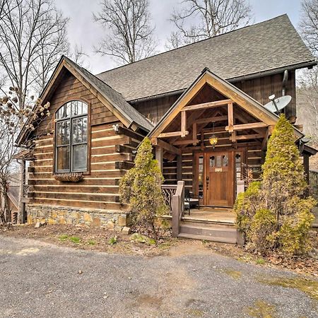 Luxury Cabin Rental In Franklin With Private Hot Tub Ngoại thất bức ảnh