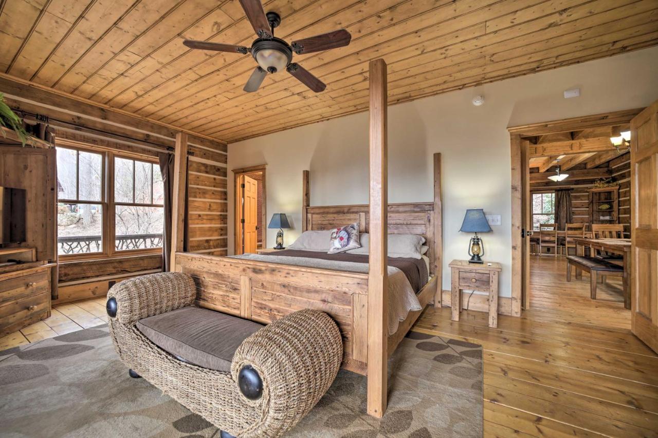 Luxury Cabin Rental In Franklin With Private Hot Tub Ngoại thất bức ảnh